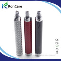 Newest Arrival E Cigarette Carbon Fiber Battery EGO Twist Battery with Large Capacity Carbon Fibre Materail